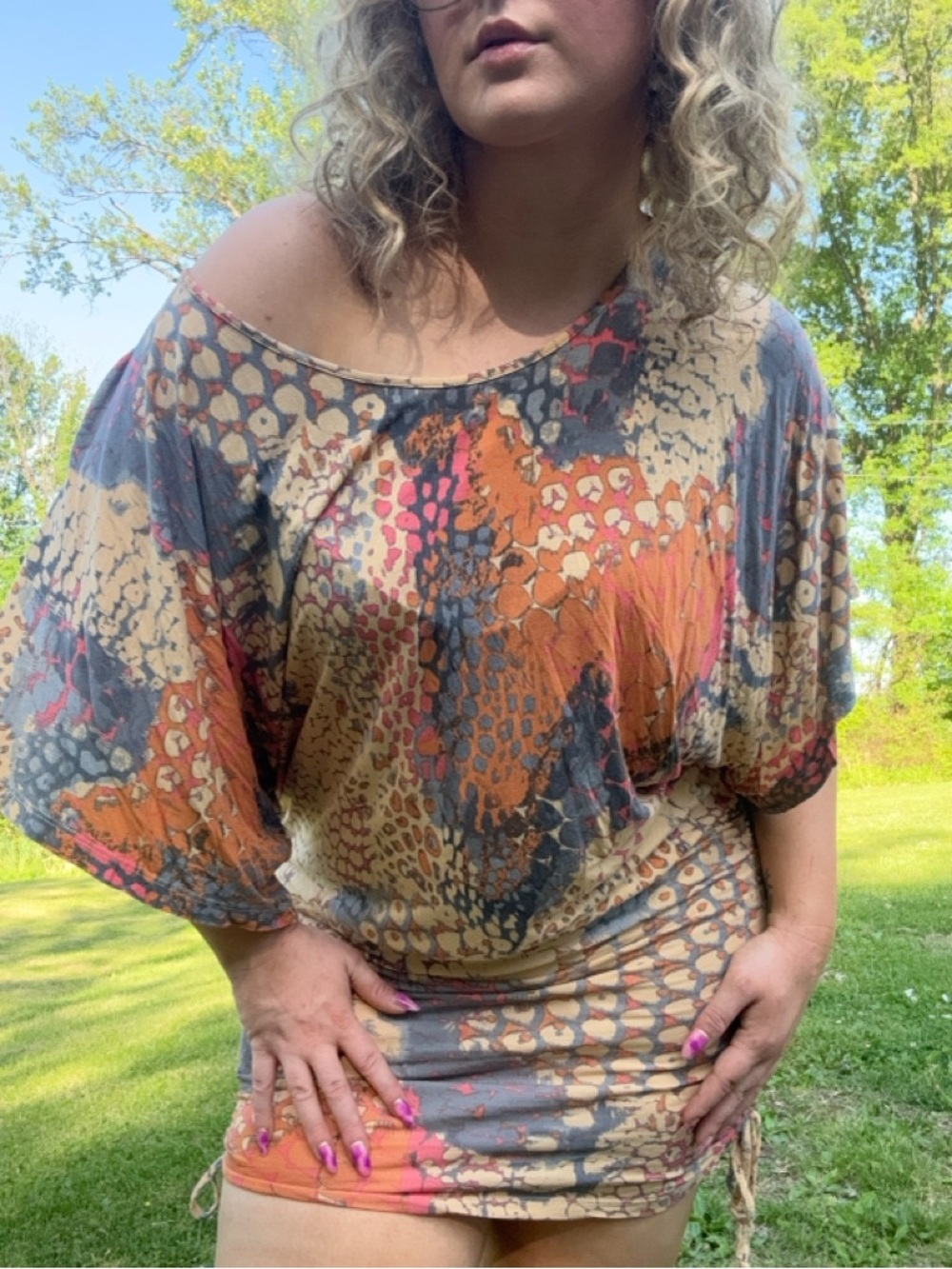 Boho Mini Dress - Picture 3 of 10